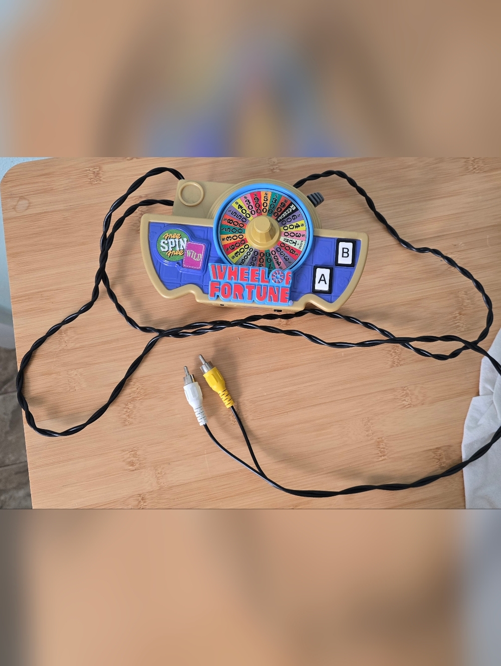 Wheel Of Fortune Jakks Pacific 2007 Game - Tested/Works